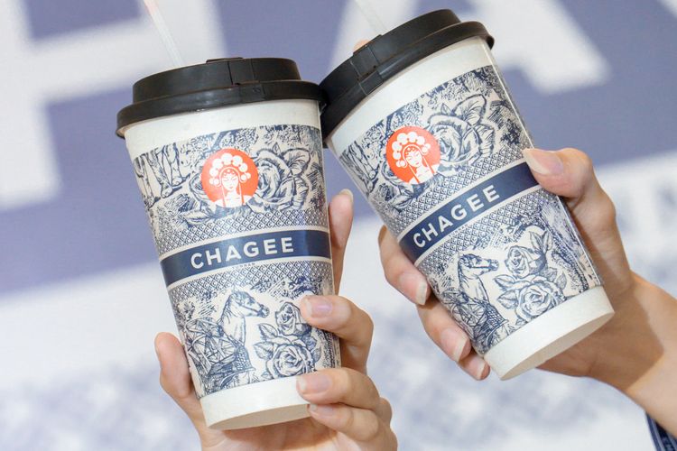 Koleksi minuman teh premium CHAGEE